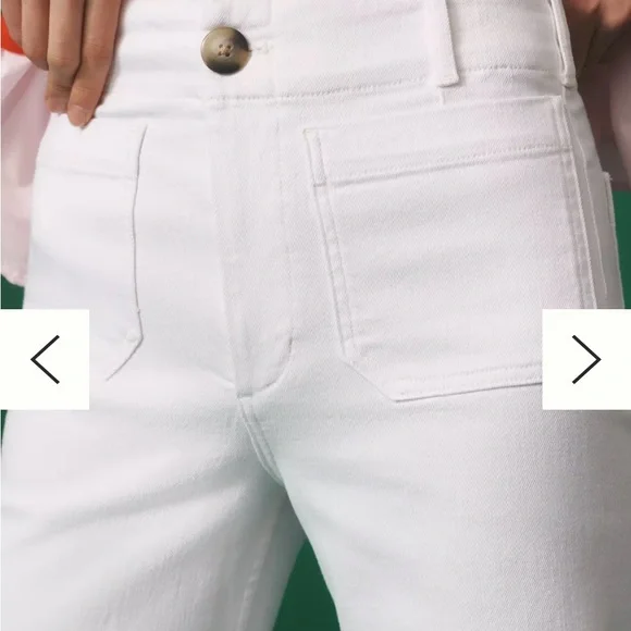 The Colette Cropped Wide-Leg Jeans by Maeve - Picture 3 of 9